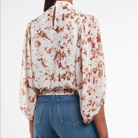 NWT Express printed top - Picture 2 of 5